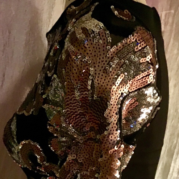 Alexia Admor Sequined Sheath Cocktail Dress - Picture 4 of 8